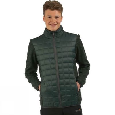 Chaquetas Regatta Chilton Hybrid Hombre - Verde - Chile NHU529410